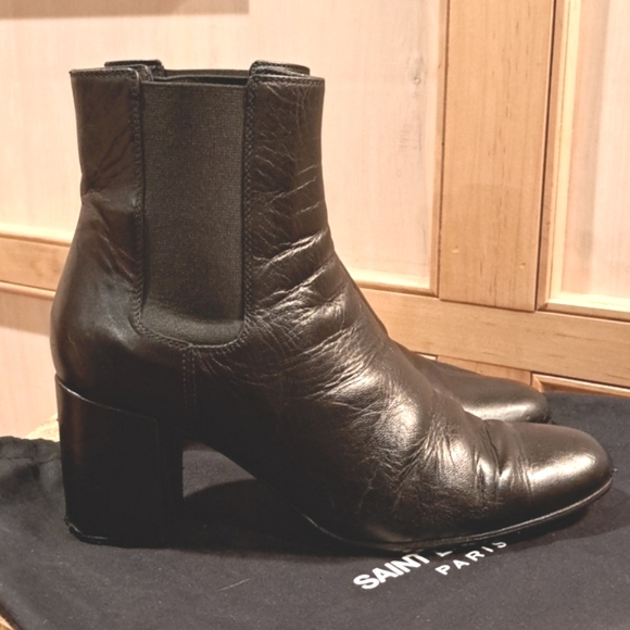 Yves St. Laurent chelsea boots 36 US 6 - Picture 3 of 11